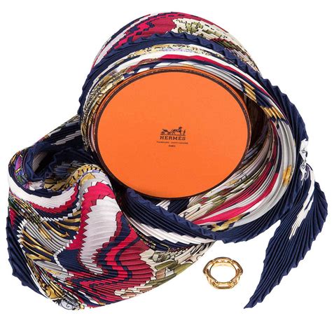 buy hermes scarf ring|hermes pleated scarf.